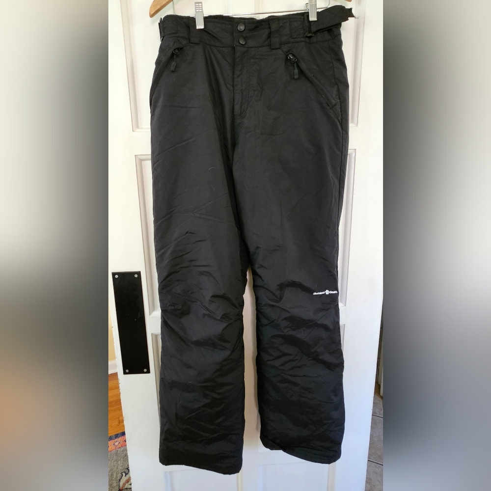 Black Womens Snow Pants Size Medium